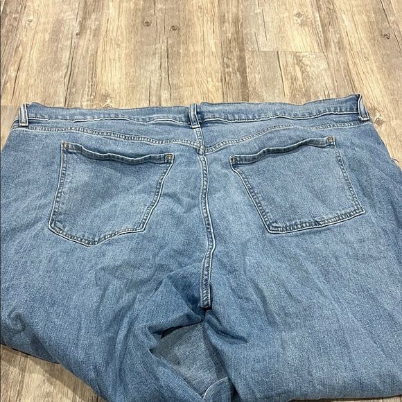 Old Navy Blue Distressed Women Jeans - Picture 3 of 3